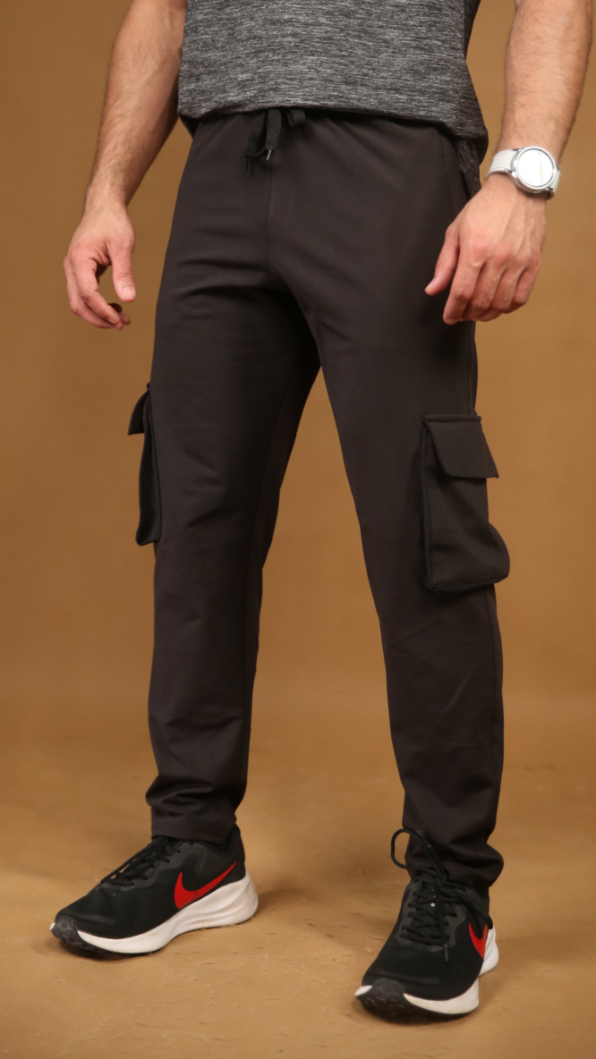 Active Black Joggers