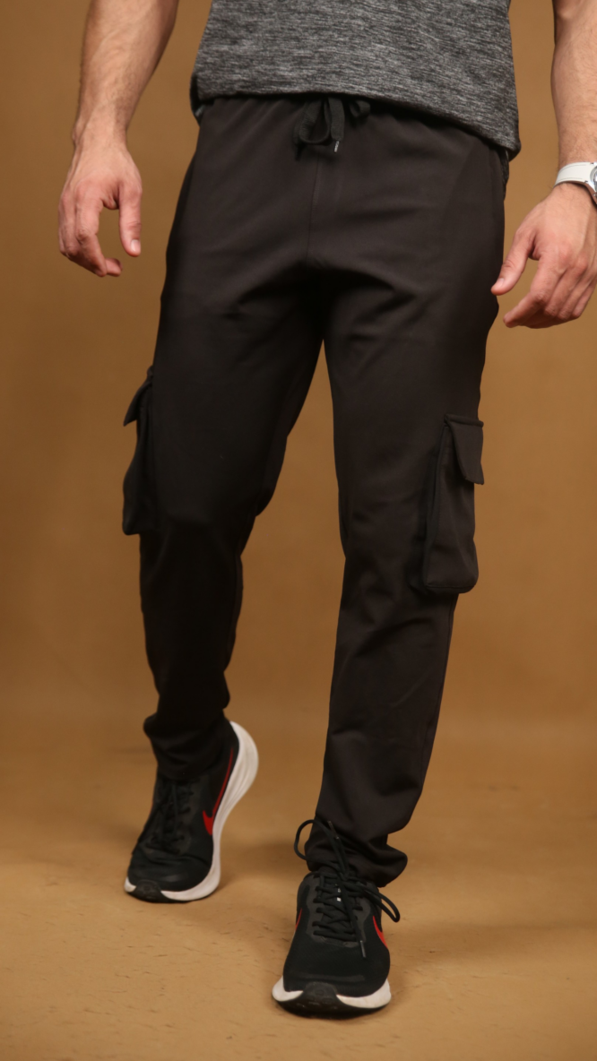 Active Black Joggers