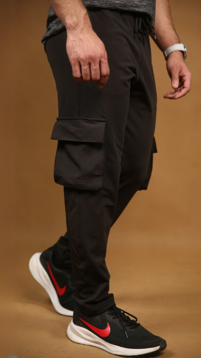 Active Black Joggers